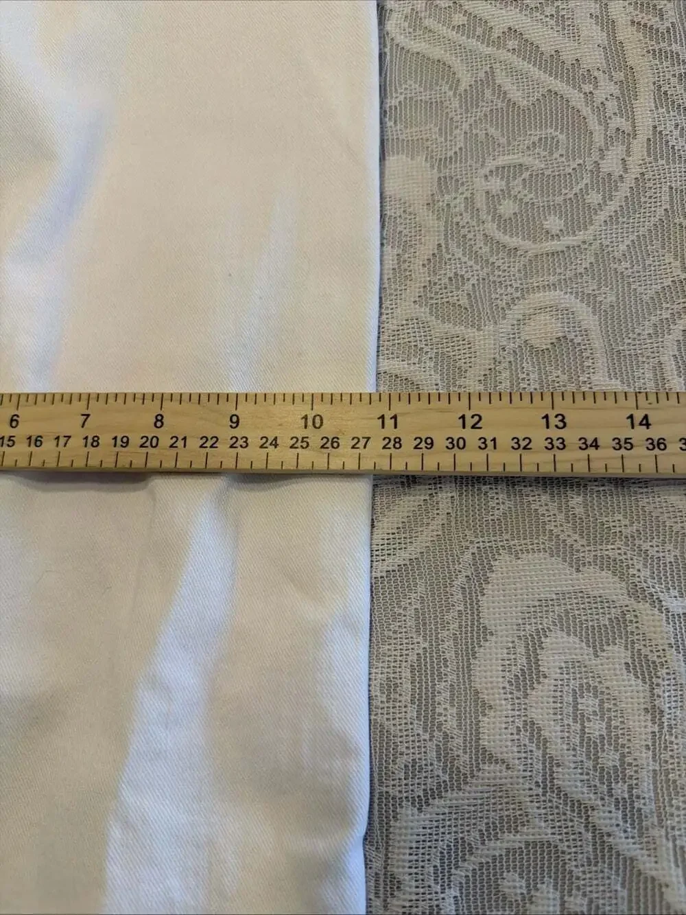 VNTG J Crew CITY FIT  White WideLeg Pants W35/L29 99% Cotton🫶No Stains Pristine